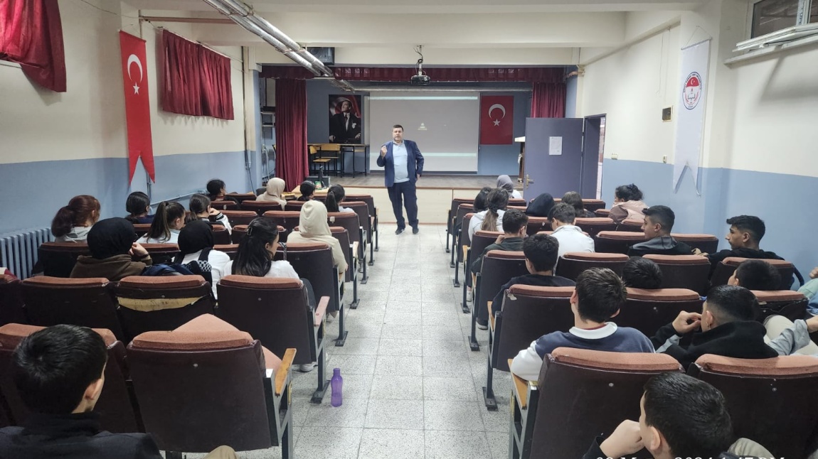 Şehit Ahmet Eyce MTAL okul tanıtımı yapıldı.
